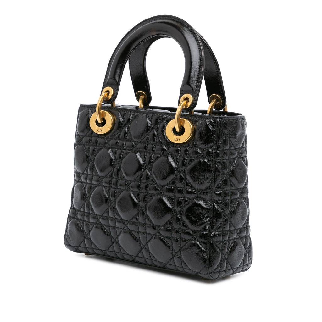 Dior Lady Dior Leather Handbag