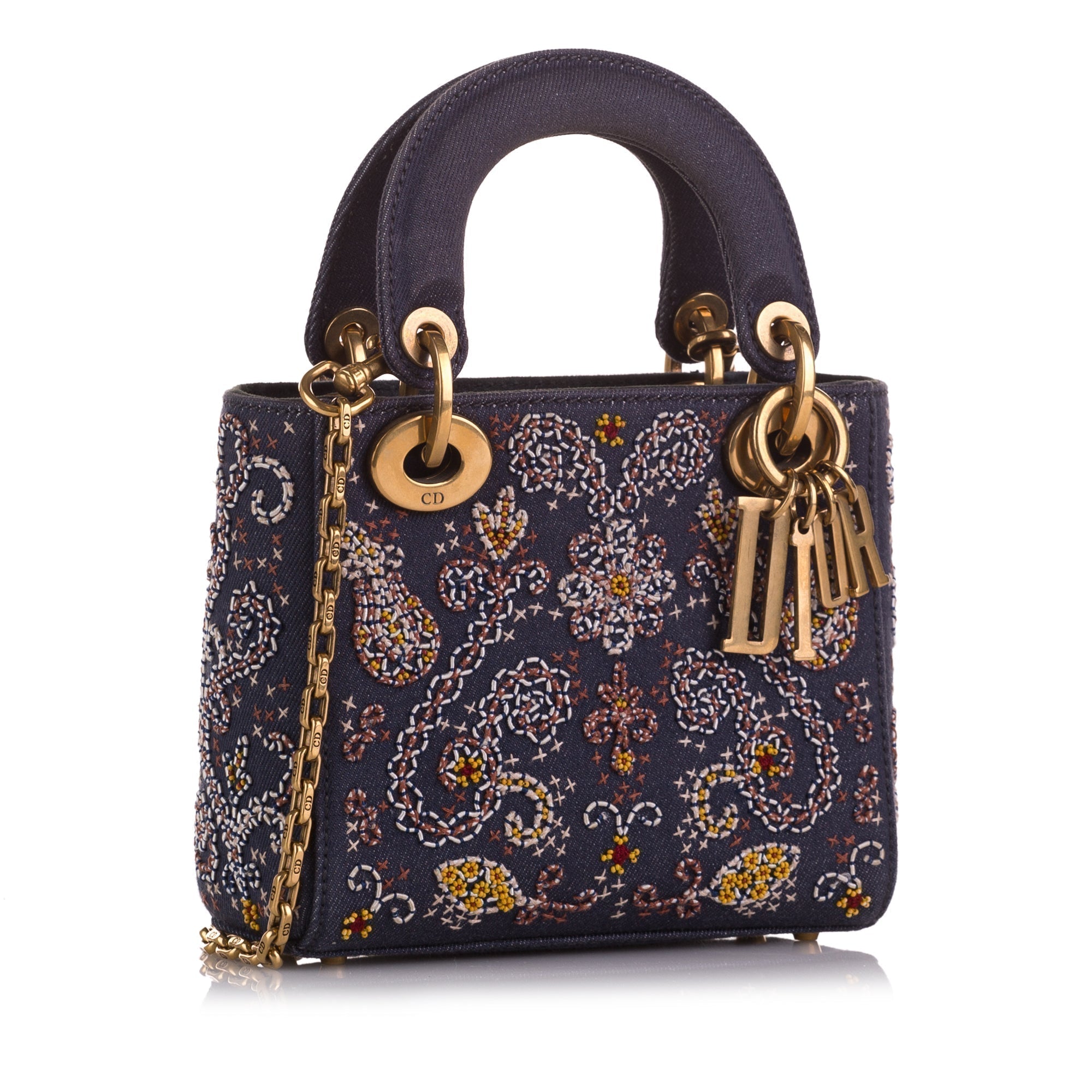 Dior Lady Dior Chain Mini Handbag