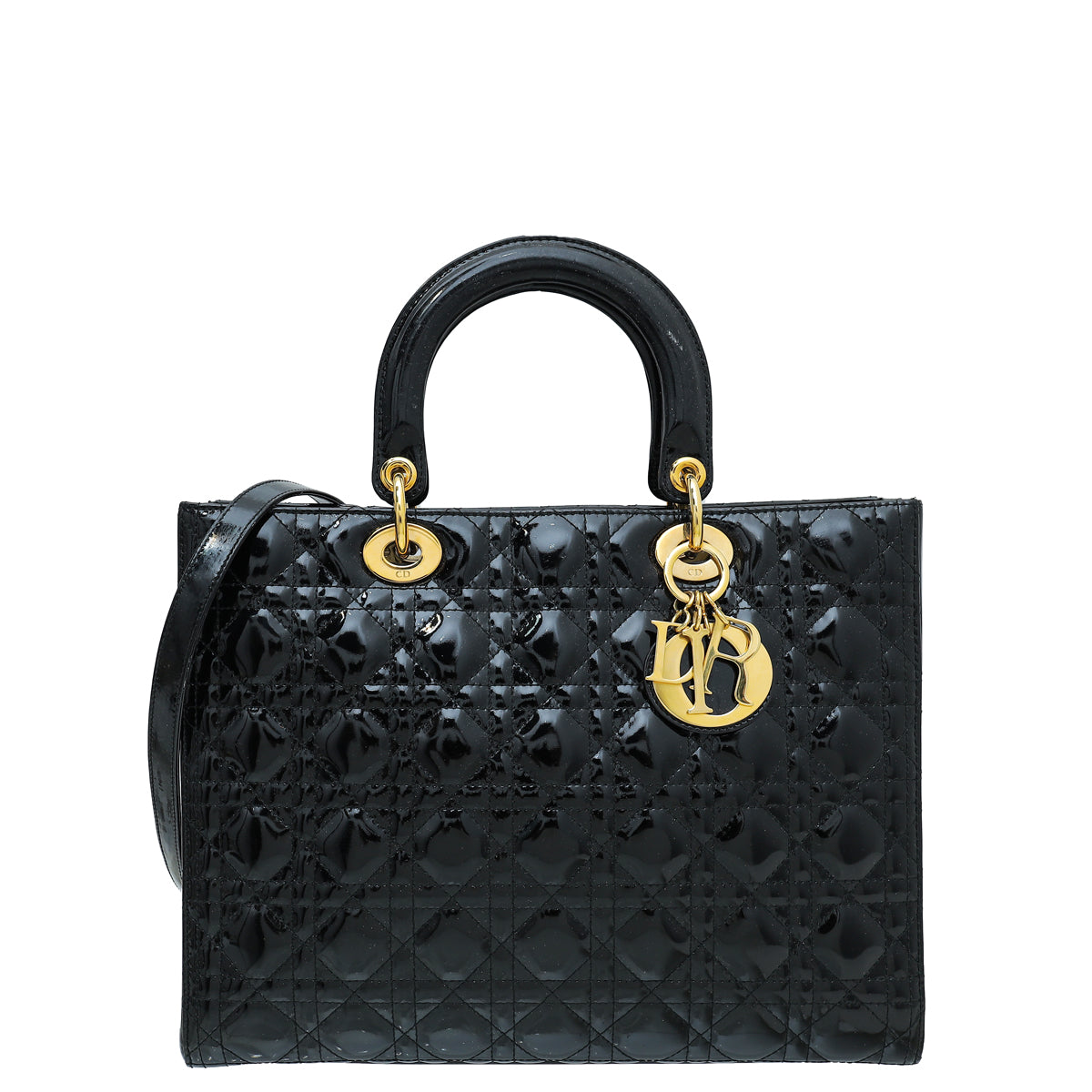 Dior Lady Dior Leather Handbag Style 15