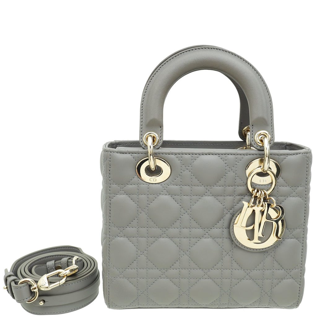 Dior Lady Dior Leather Handbag Style 52