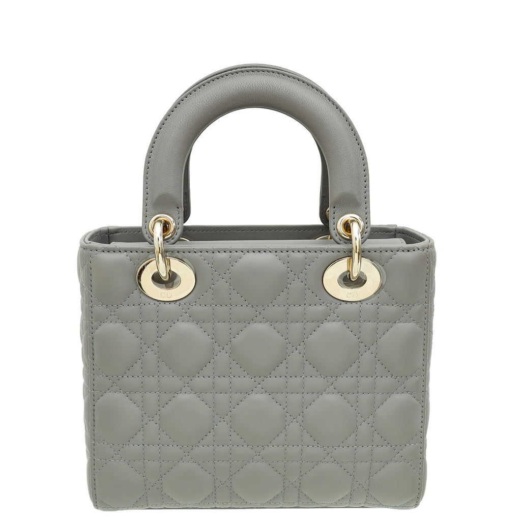 Dior Lady Dior Leather Handbag Style 52