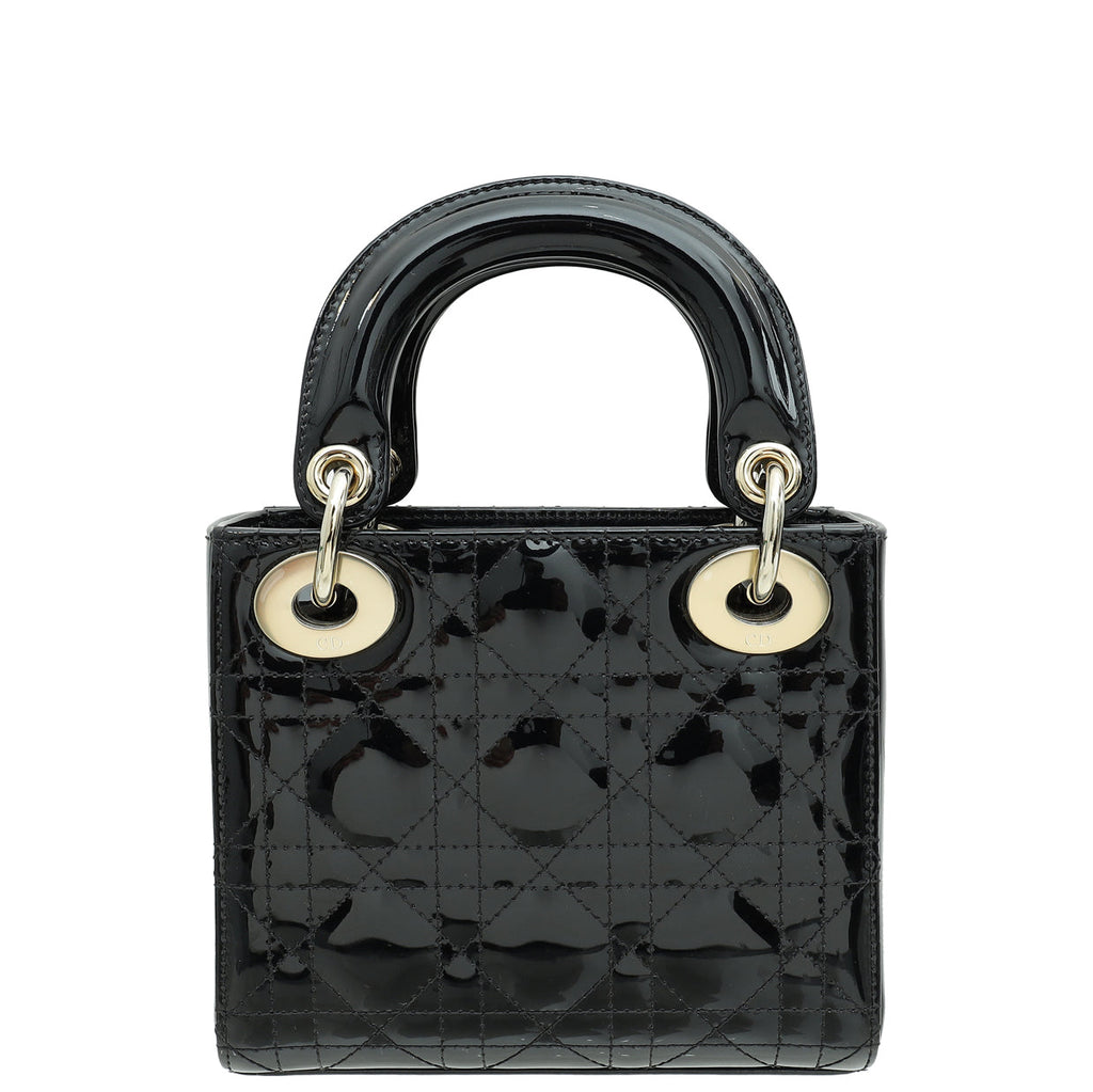 Dior Lady Dior Leather Handbag Style 53