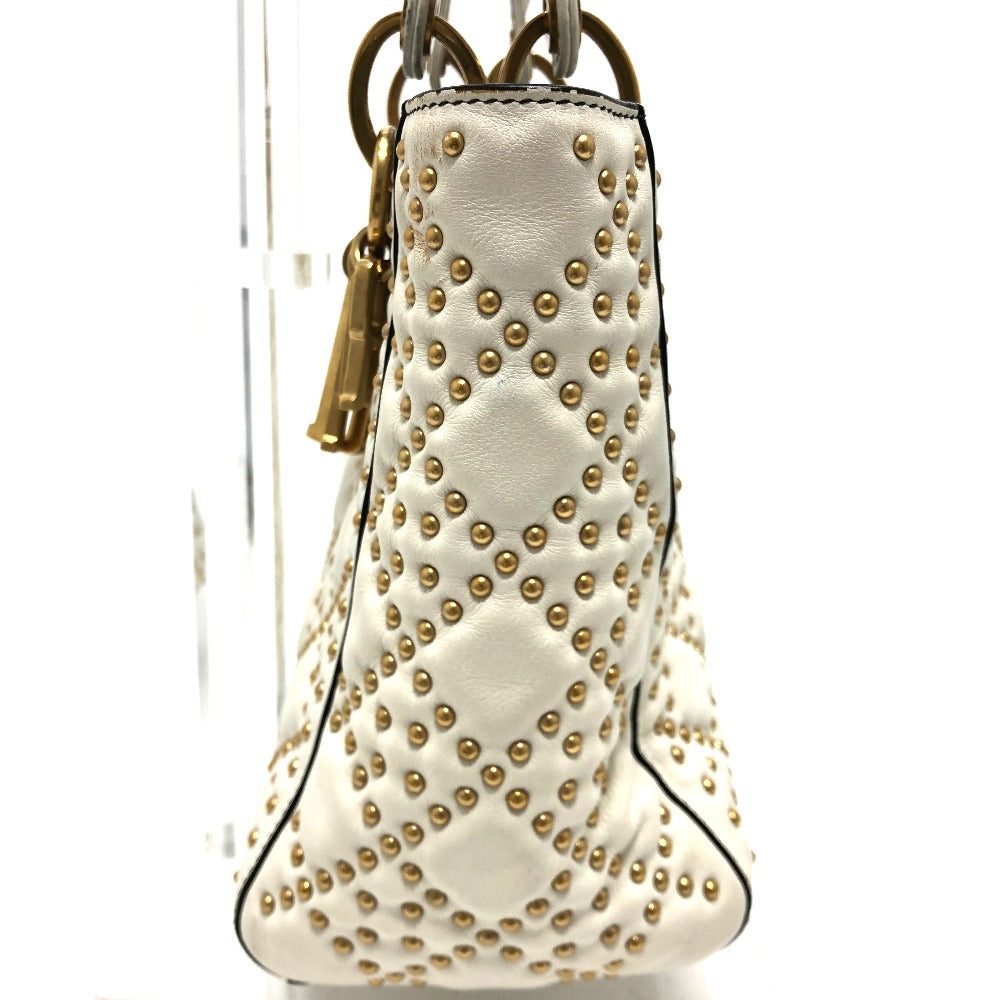 Dior Handbag M0579CVNZ030ETF leather white Canage Tote Bag Women